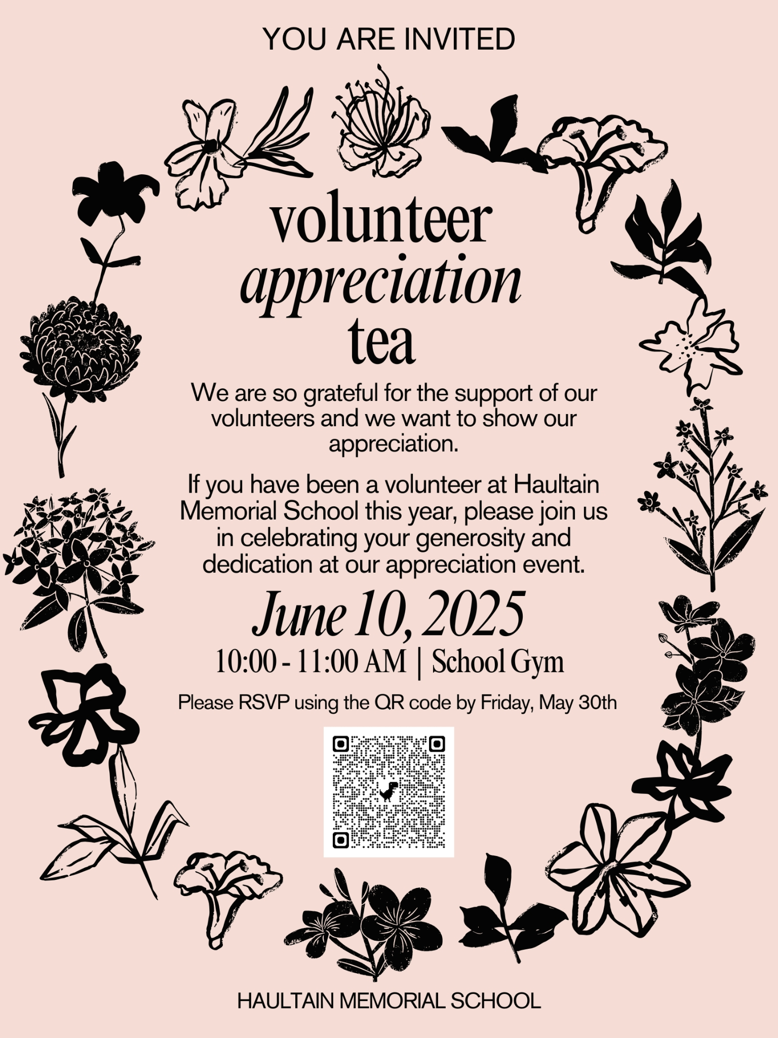 Family Update Volunteer Tea 2025